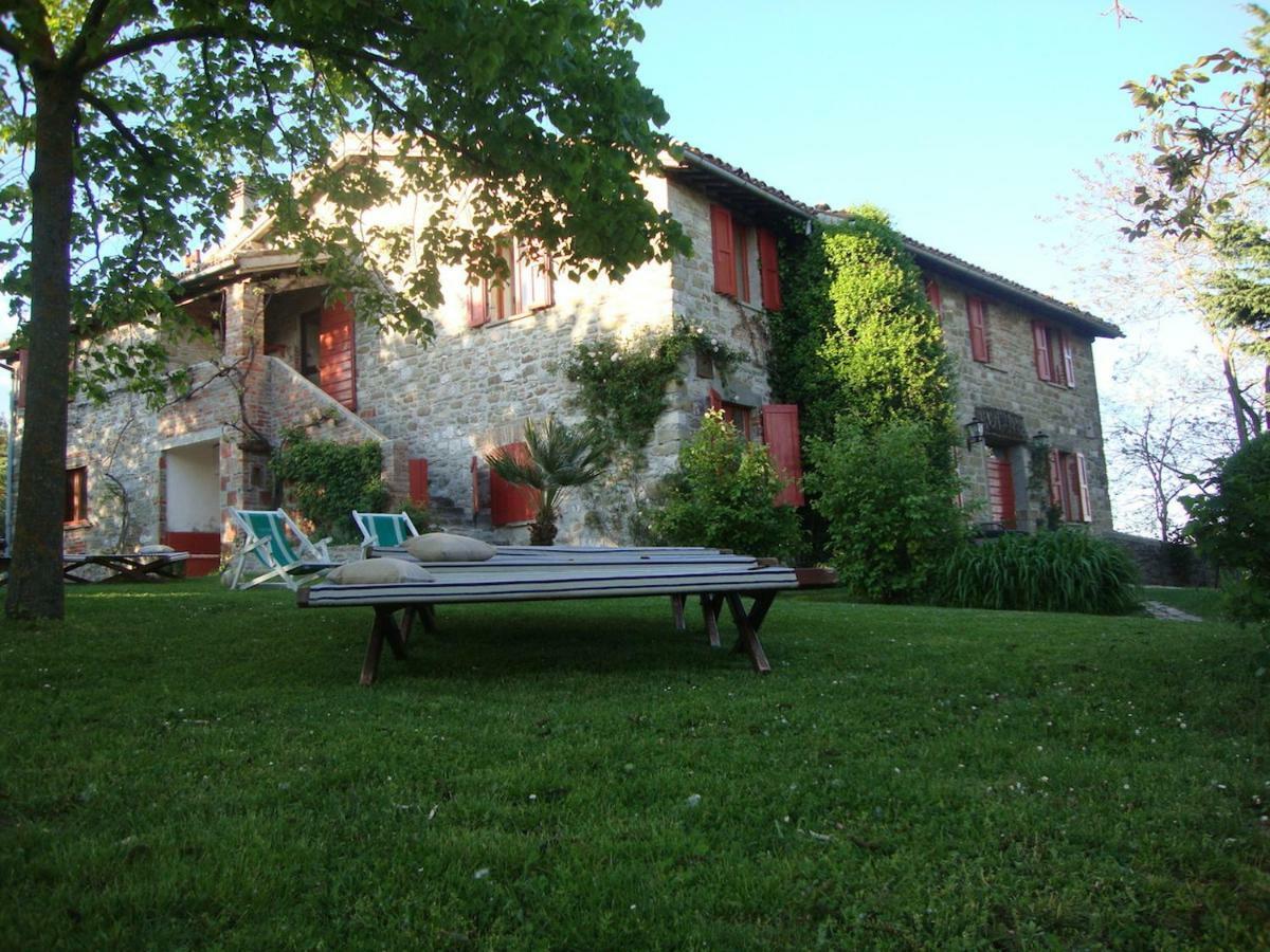 Villa La Brocca Di Valdichiascio Gubbio Exterior foto